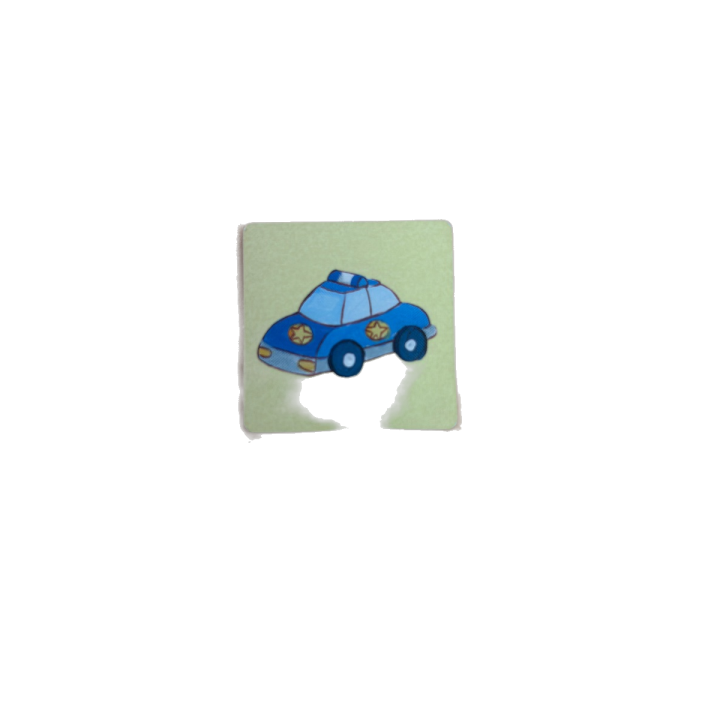 Jeton voiture bleue — Noisette Range HABA
