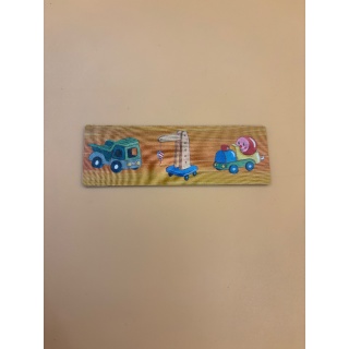 Plaque rangement bois - Noisette Range HABA - Pièce détachée