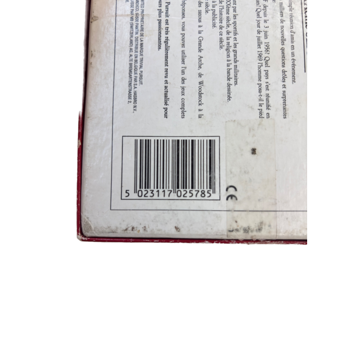Trivial Pursuit Edition XXeme Siecle - Parker - Jeu quizz 12 ans