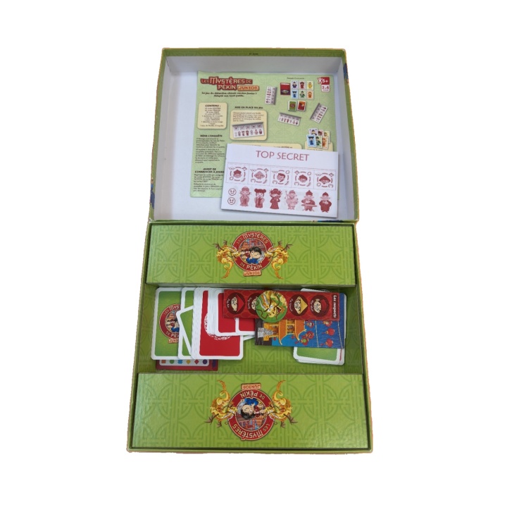 Les Mysteres de Pekin Junior - Lansay - Jeu enquete 5 ans 2-4