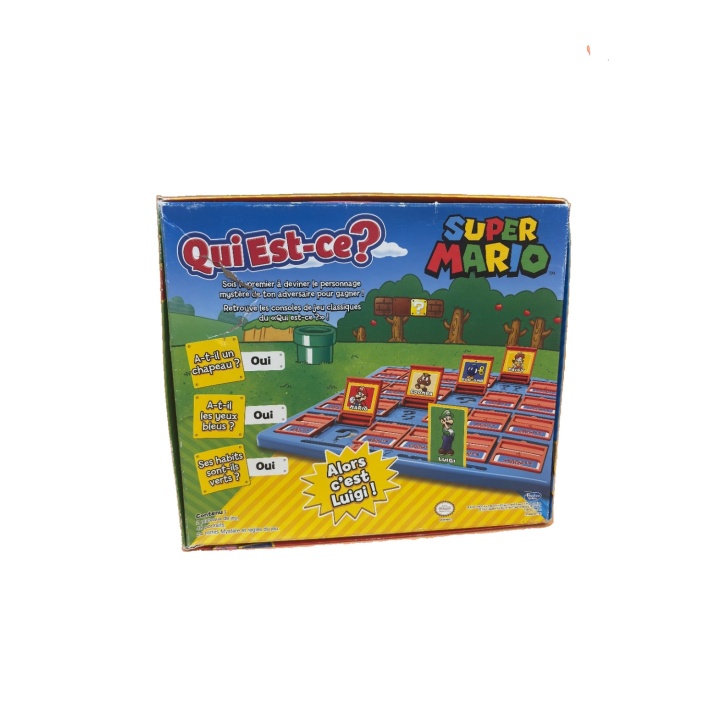 Super Mario Qui Est-ce - Hasbro - Jeu deduction 3 ans 2 joueurs
