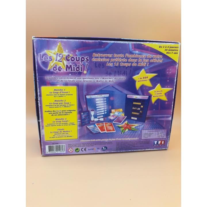 Les 12 Coups de Midi - TF1 Games - Jeu quizz 7 ans 2-4 joueurs -