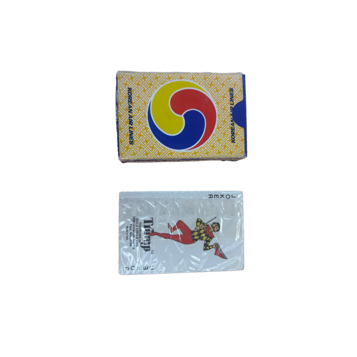 Jeu de Cartes Korean Air Lines - Coffret 2 Jeux Standard 52