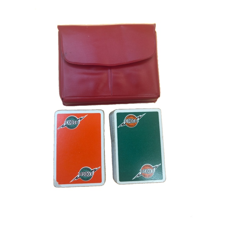 Coffret 2 jeux cartes Codif - Belote Rami Bridge Canasta -