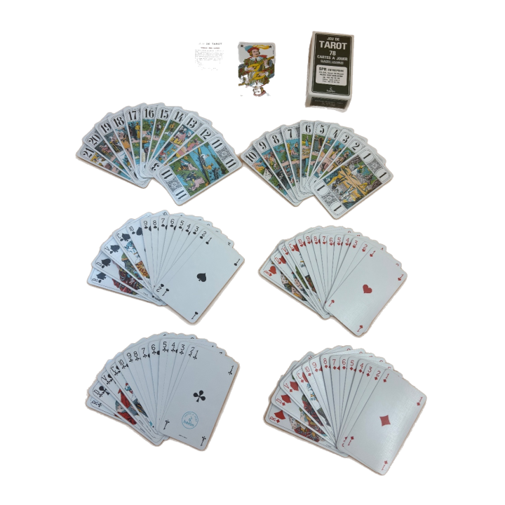 Jeu de Tarot 78 Cartes - Heron - Jeu de cartes classique -