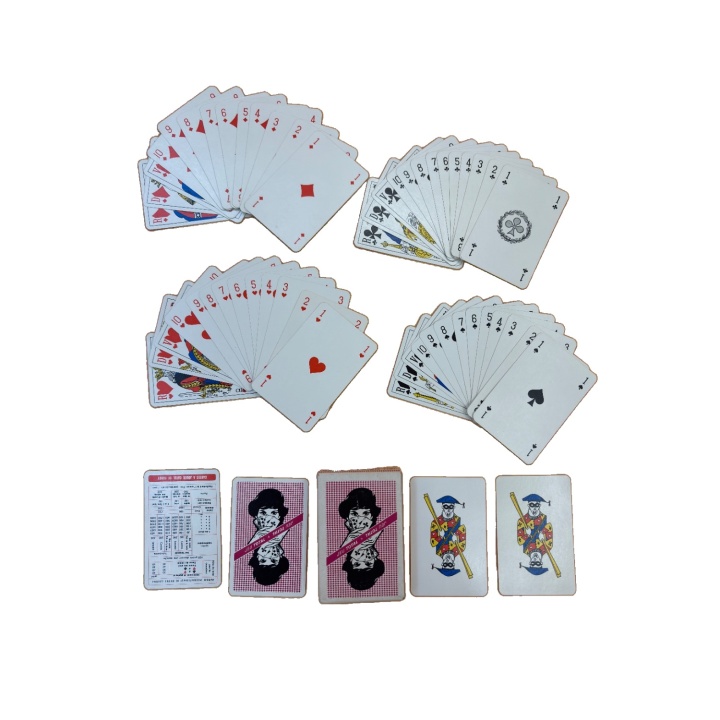 Jeu Total - Jeu de cartes classiques 52 cartes 6 ans 2-6 joueurs
