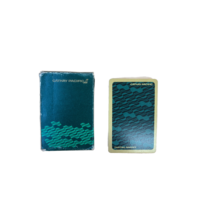 Jeu de Cartes Cathay Pacific - 52 Cartes Publicitaires Vintage -