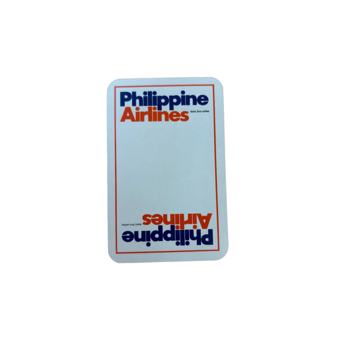 Jeu de Cartes Philippine Airlines - Jeu de cartes classique