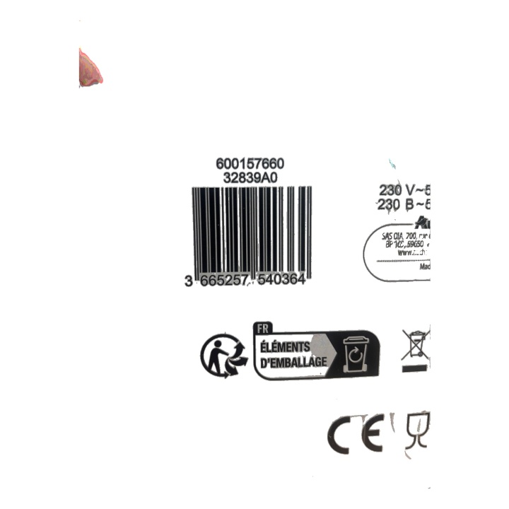 Friteuse sans huile Qilive Q.5867 - 1500W - Capacite 3.4L - Air