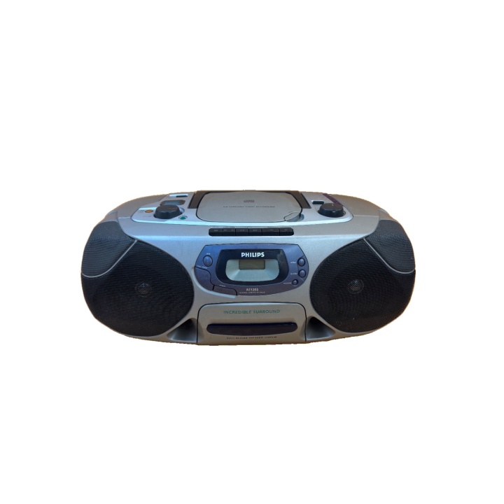 Philips AZ1202 - Radiocassette CD Lecteur Enregistreur Portable