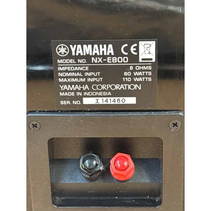 Enceintes Yamaha NX-E800 - Paire d'enceintes HiFi 60W 6 Ohms -