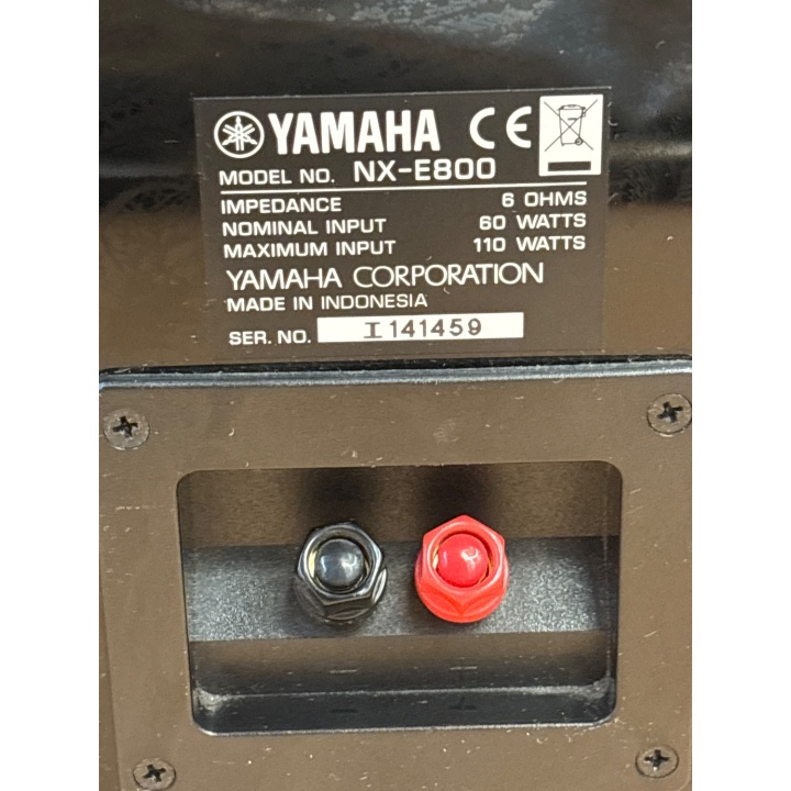 Enceintes Yamaha NX-E800 - Paire d'enceintes HiFi 60W 6 Ohms -