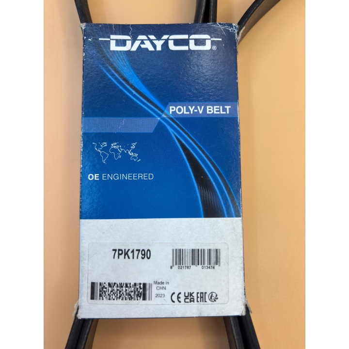 Courroie DAYCO 7PK1790 - Poly-V Belt OE Engineered - Occasion