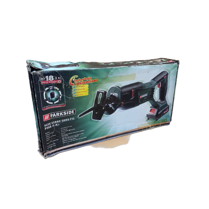 Scie Sabre sans fil PARKSIDE PSSA 18 A1 Li-ion 18V batterie