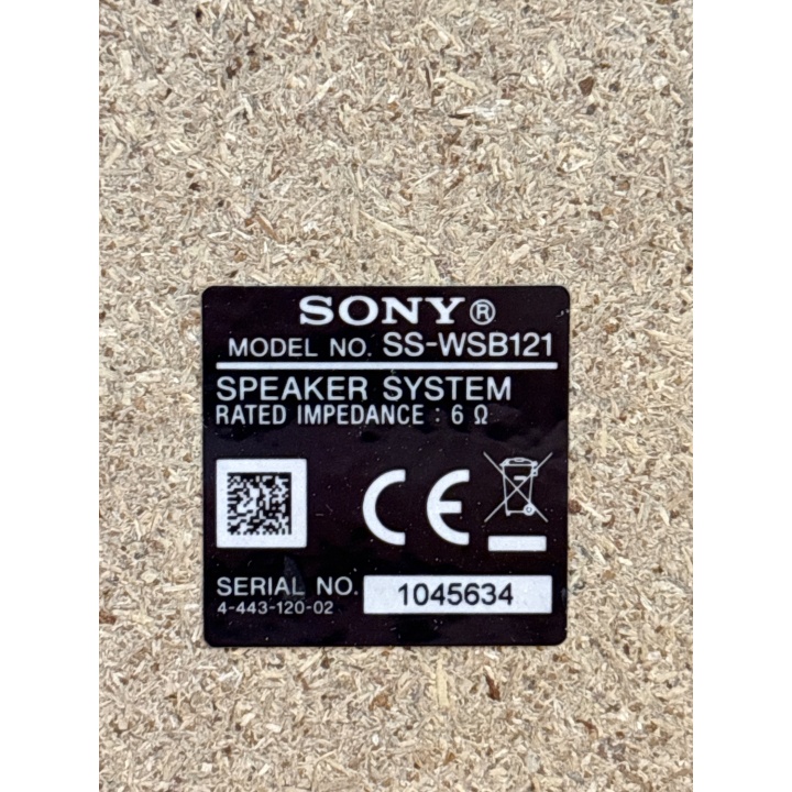 Enceinte Subwoofer Sony SS-WSB121 - Caisson de Basses Home