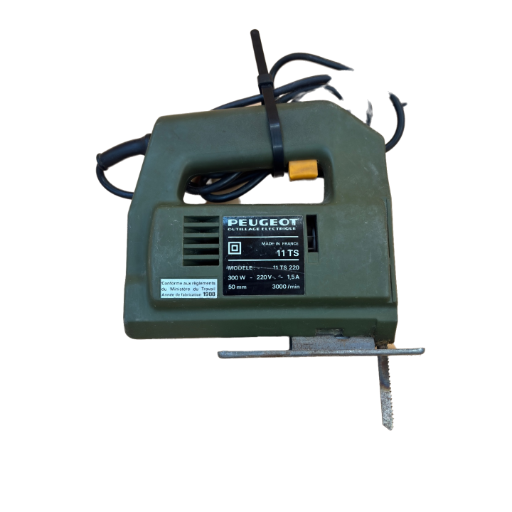 Scie Sauteuse Peugeot 11 TS 220 - Outil Electrique Vintage 1988