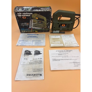 Scie Sauteuse Tri-Axiale 10TS - Peugeot Outillage - 220V Vintage