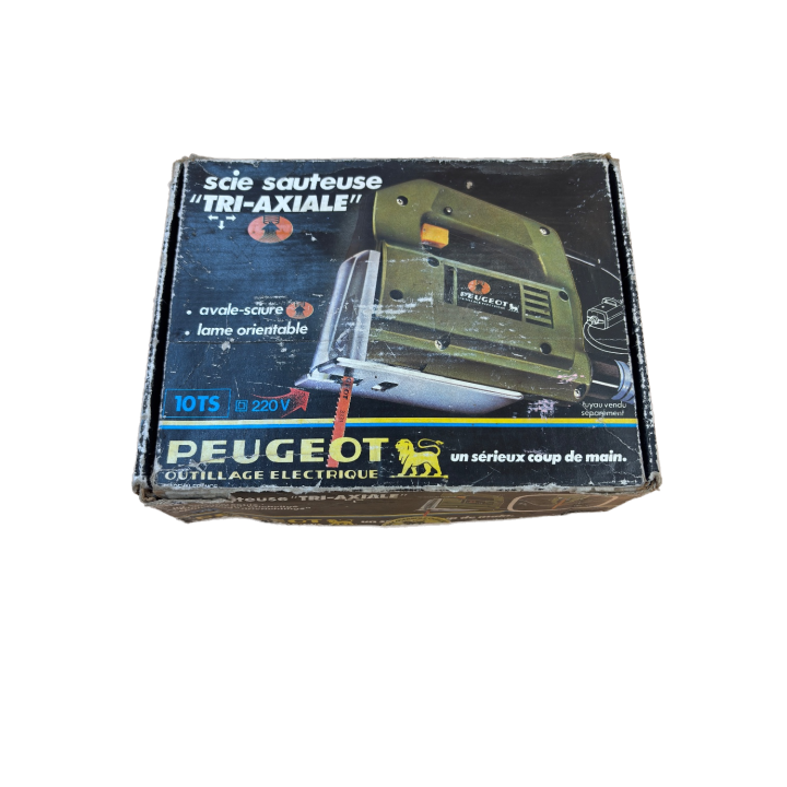 Scie Sauteuse Tri-Axiale 10TS - Peugeot Outillage - 220V Vintage