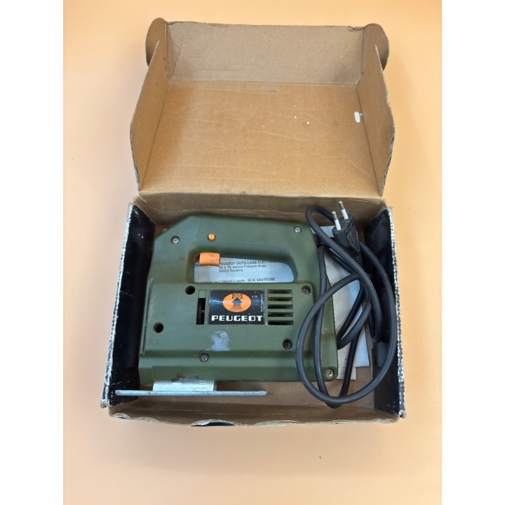Scie Sauteuse Tri-Axiale 10TS - Peugeot Outillage - 220V Vintage