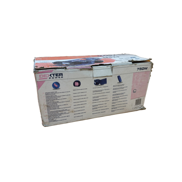 Ponceuse à bande Dexter Power 750W 76x533mm vitesse variable -