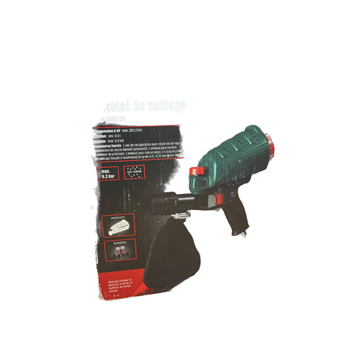 Pistolet de Sablage Pneumatique PDSP 1000 D5 - Parkside -
