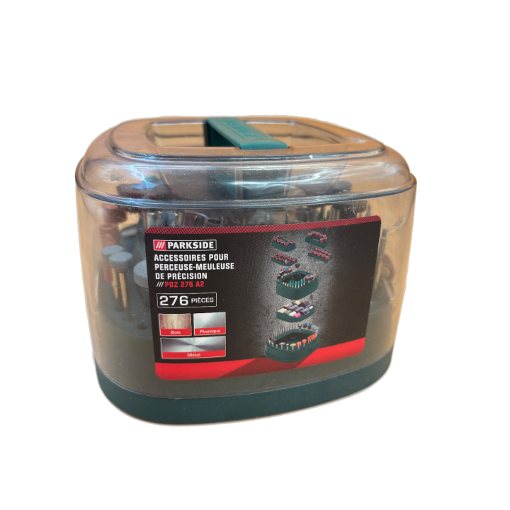 Coffret accessoires perceuse Parkside PDZ 276 A2 276 pieces -