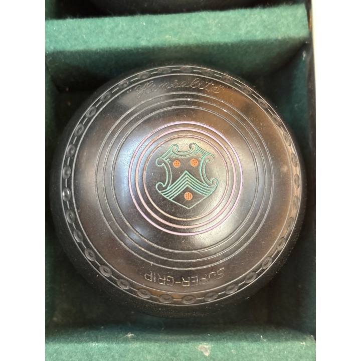 Jeu de Boules Super Grip - 4 boules vintage mallette - Jeu