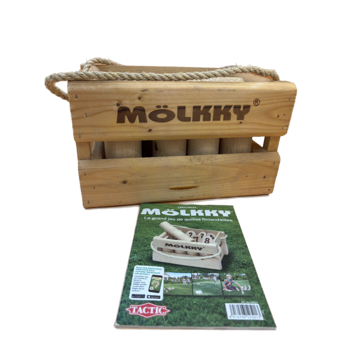 Molkky - Tactic - Jeu de quilles finlandais 5 ans 2-6 joueurs -