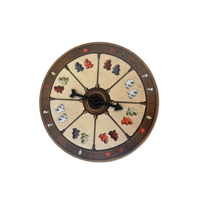 Roue recrutement Montana - Blackrock Games - Pièce détachée