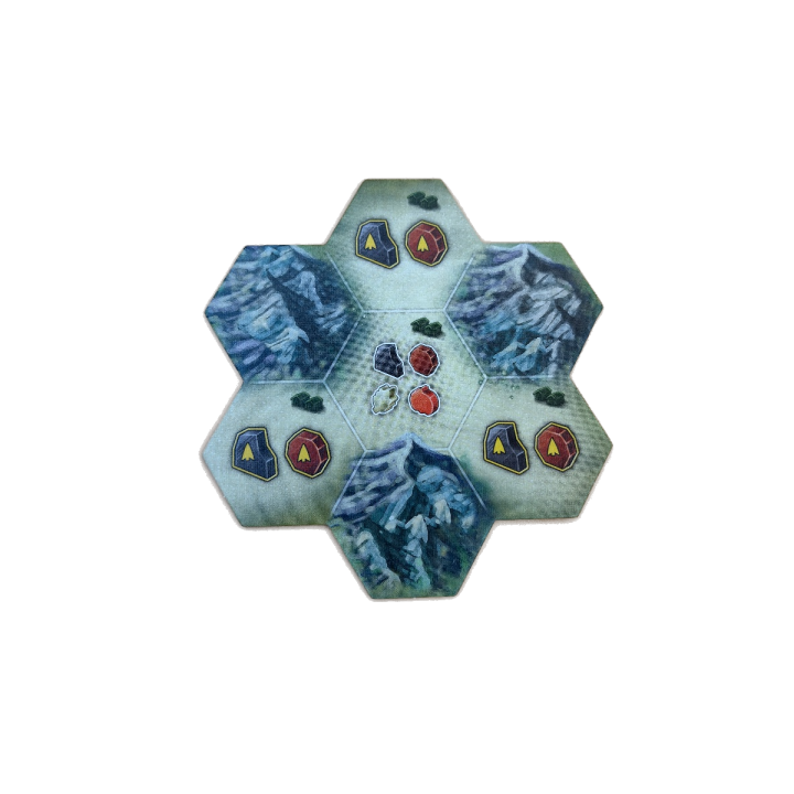 Tuiles terrain Montana - Blackrock Games - Pièce détachée