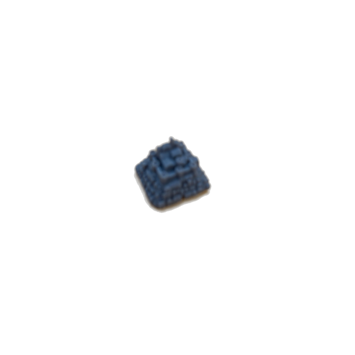 Jeton château bleu Warrior Knights - Pièce détachée