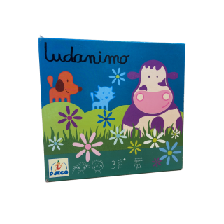 Ludanimo - Djeco - Jeu famille 3 ans 1-4 joueurs - Complet