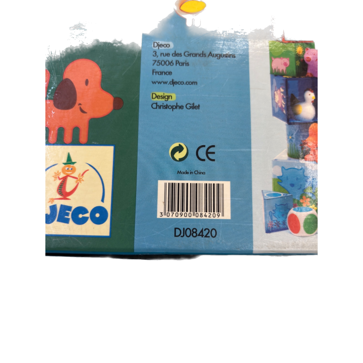 Ludanimo - Djeco - Jeu famille 3 ans 1-4 joueurs - Complet