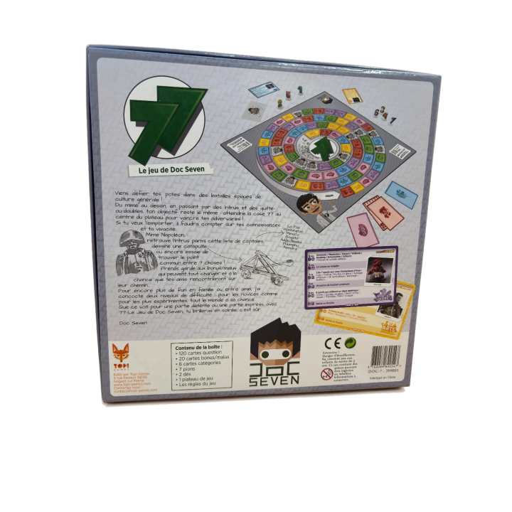 Le Jeu de 7 - Topi Games - Jeu de quizz 7 ans 2-7 joueurs -