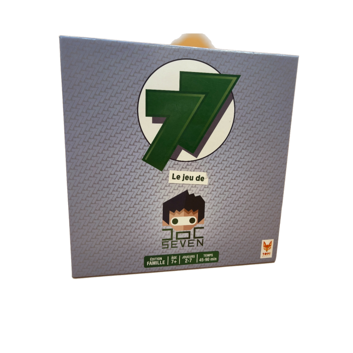 Règle Papier Le Jeu de 7 Topi Games - Notice Originale Quiz 7 ans