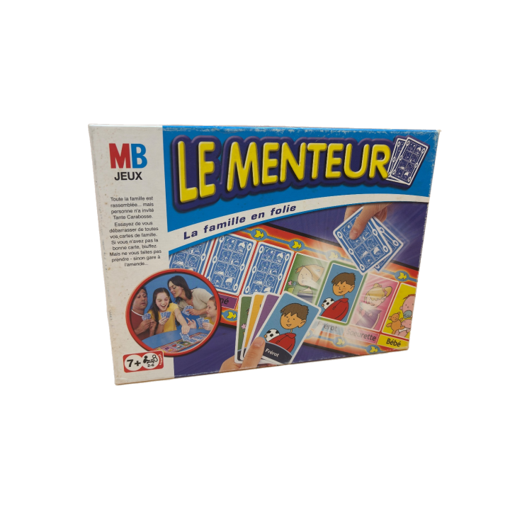 Le Menteur - MB Jeux - Jeu de cartes famille 7 ans 2-6 joueurs -