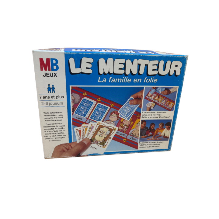 Le Menteur - MB Jeux - Jeu de cartes famille 7 ans 2-6 joueurs -