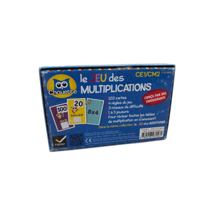 Le Jeu des Multiplications - Hatier Chouette - Jeu educatif 7