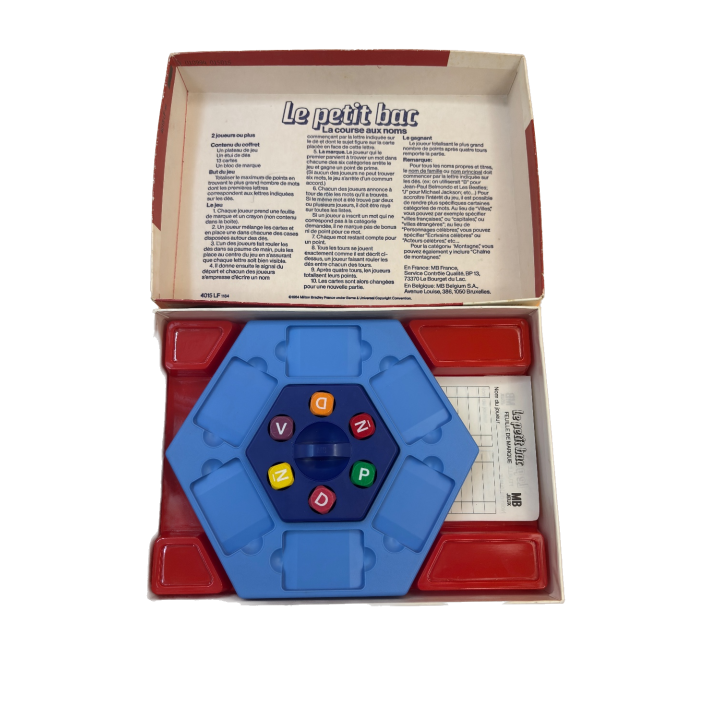 Le Petit Bac - MB Jeux - Jeu de reflexion 8 ans 2 joueurs ou