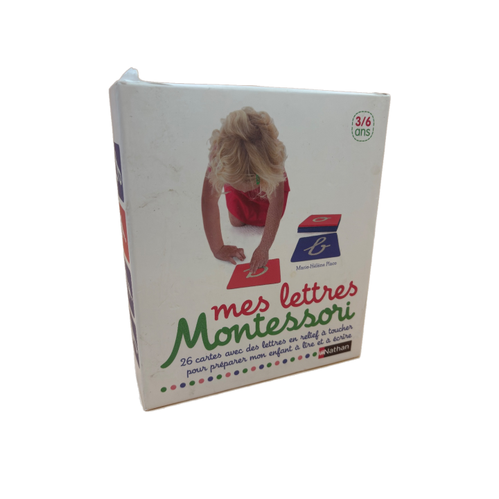 Mes Lettres Montessori - Nathan - Jeu educatif 3 ans 1 enfant -