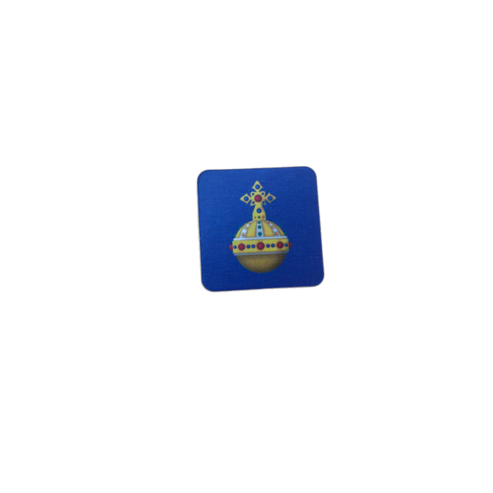 Tuile globe impérial bleue - CleptoMania Subor