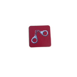 Carte menottes rouge CleptoMania Subor - Pièce détachée