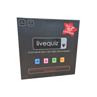 Livequiz - Tele Games - Jeu quizz actualite 15 ans 2+ joueurs -