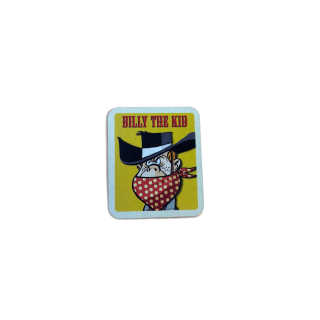 Carte Bandit Billy The Kid - Lucky Luke Wanted MB Jeux