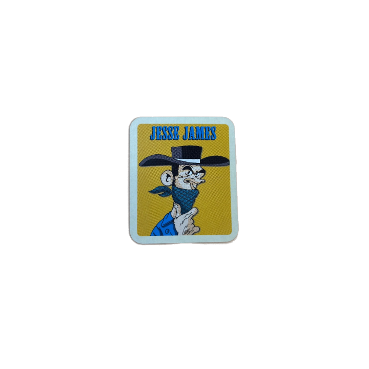 Carte Bandit Jesse James - Lucky Luke Wanted MB Jeux