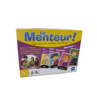 Le Menteur - Hasbro - Jeu de cartes bluff 7 ans 2-6 joueurs -