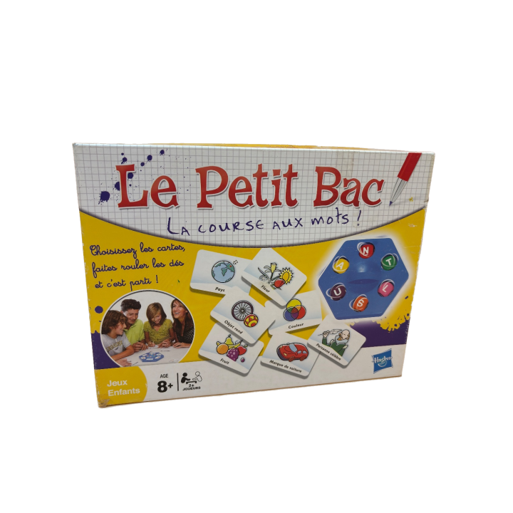 Le Petit Bac - Hasbro - Jeu famille 8 ans 2-6 joueurs - Complet