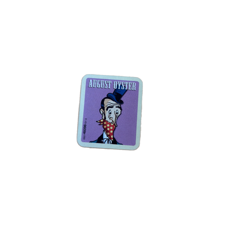Carte Bandit August Oyster - Lucky Luke Wanted MB Jeux