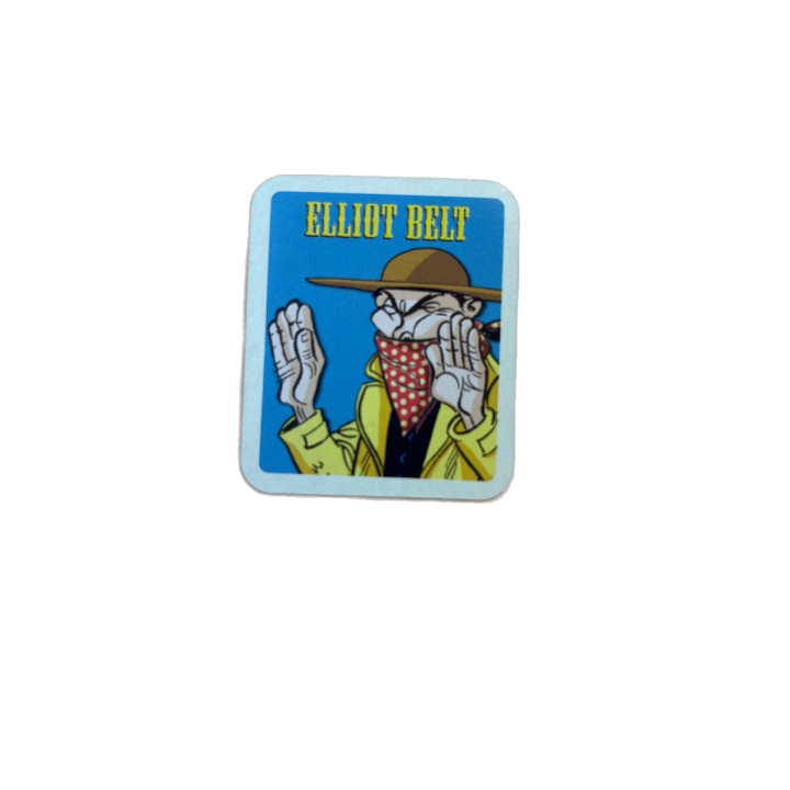 Carte Bandit Elliot Belt - Lucky Luke Wanted MB Jeux