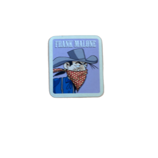 Jeton Frank Malone Lucky Luke Wanted MB Jeux